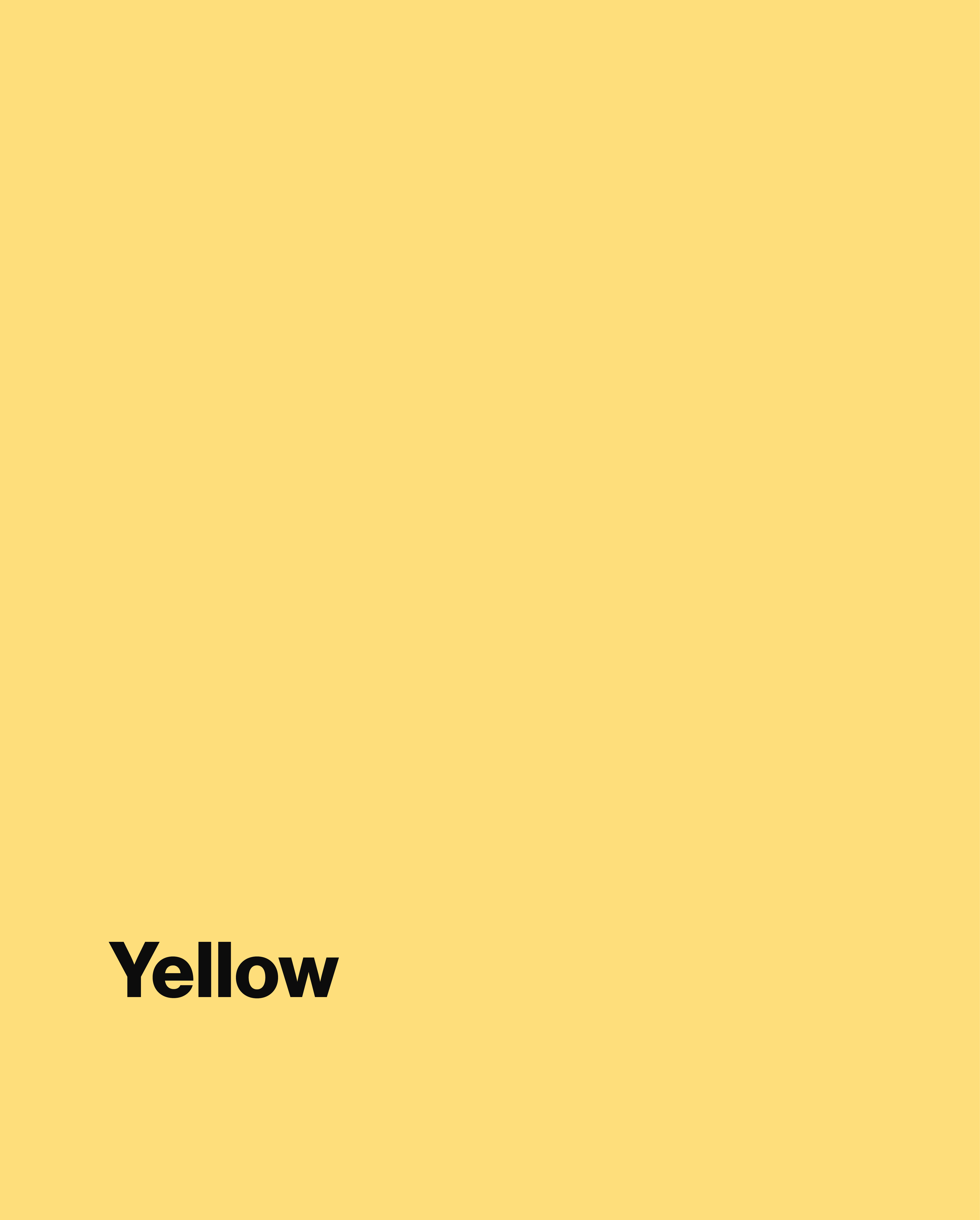 Colour: yellow
