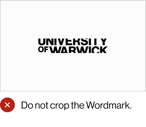 Do not crop the Wordmark.
