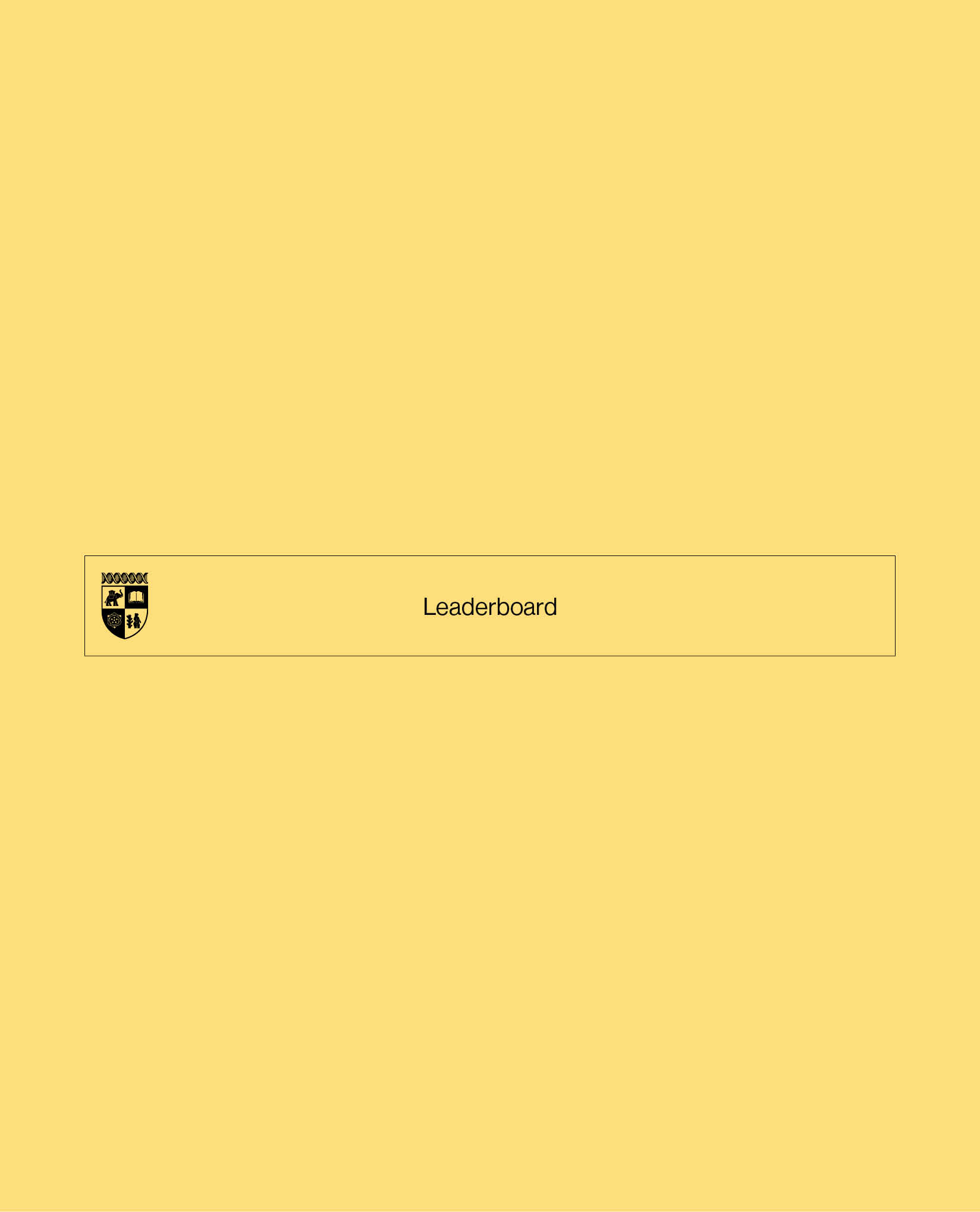 Leaderboard logo.